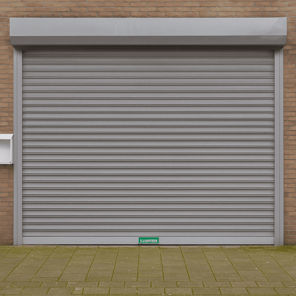 Installation rideau métallique